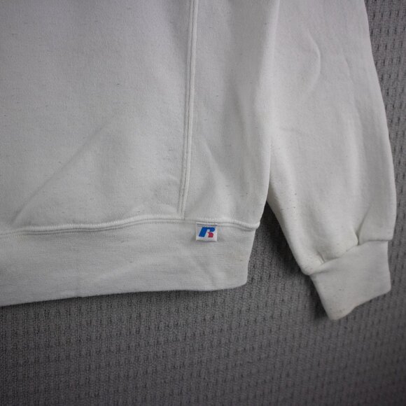 Russell Athletic Holy Cross Sweater Spell Out Mens Medium - Picture 6 of 8